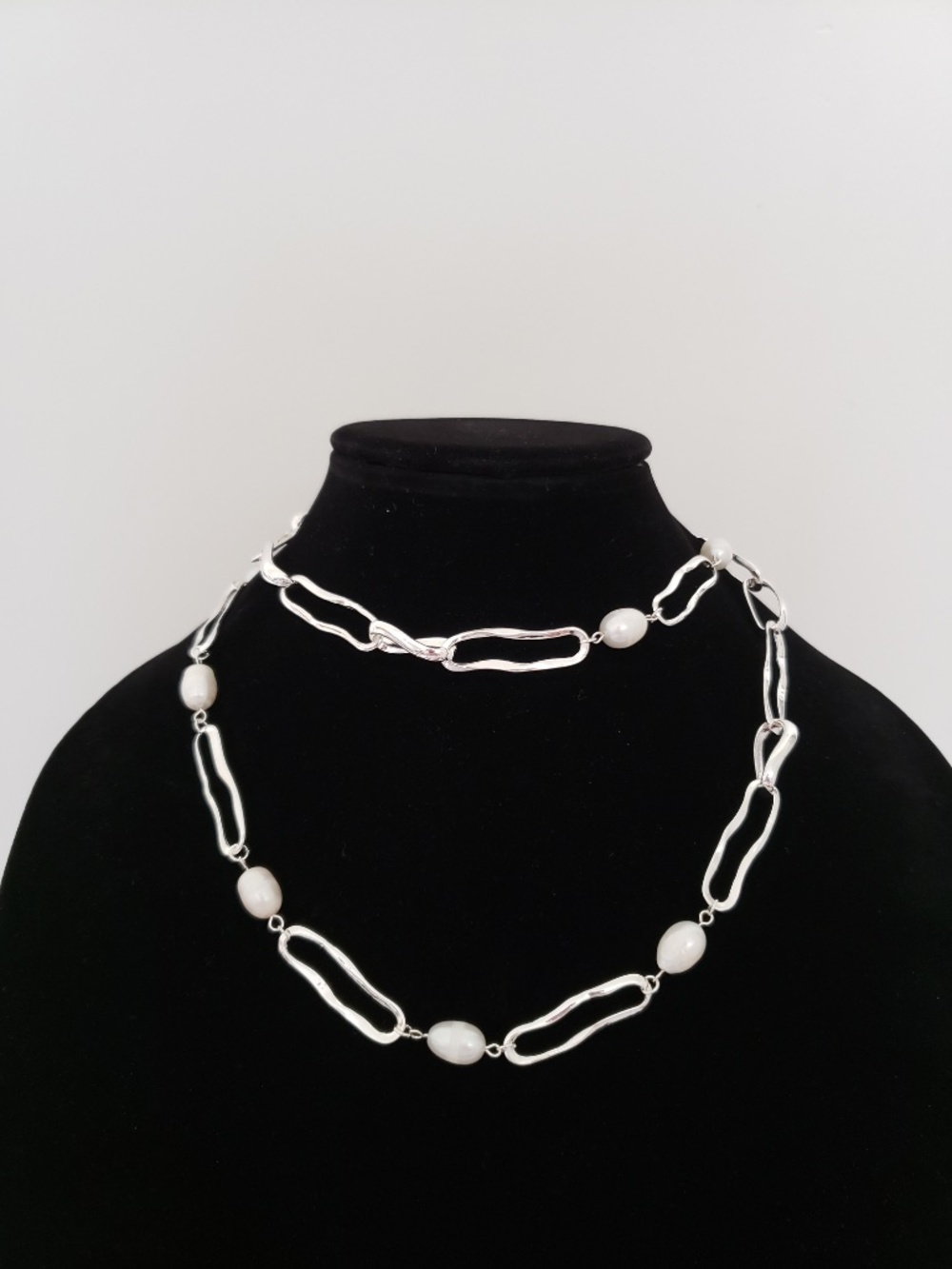 Camila Coelho Freshwater Pearl Chain Necklace
